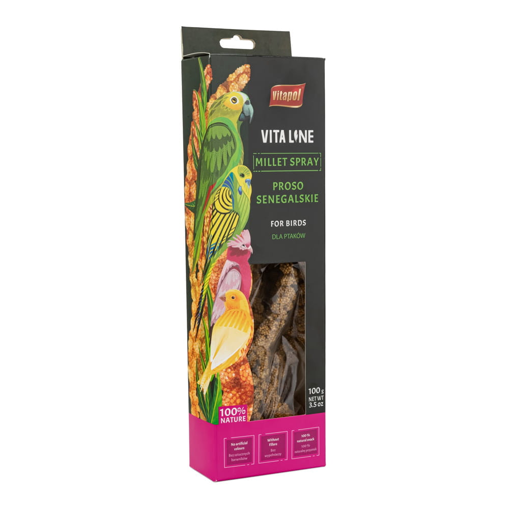 Vitapol Proso Senegalskie Dla Ptaków 100g